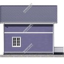Проект дома из СИП «Джейн» одноэтажного с мансардой из СИП панелей | фото, отзывы, цена