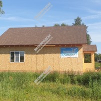 Фотографии строительства дома из СИП панелей в Московской области, Егорьевском районе, д. Жучата из СИП панелей | фото, отзывы, цена