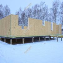 Дом в деревне Гавриково одноэтажный 194,8 м² из СИП панелей | фото, отзывы, цена