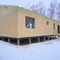 Дом в деревне Гавриково одноэтажный 194,8 м² из СИП панелей | фото, отзывы, цена