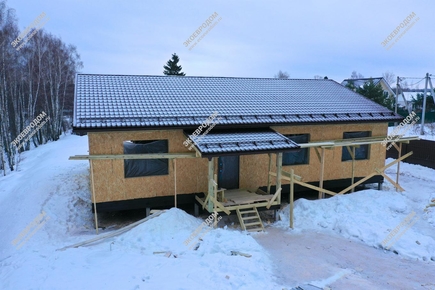Дом в деревне Гавриково одноэтажный 194,8 м² | фото, отзывы, цена