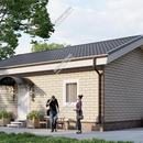 Проект одноэтажного дома «Рада» из СИП панелей | фото, отзывы, цена