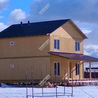 Дом в поселке Балакирево двухэтажный 153 м² | фото, отзывы, цена