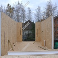 Дом в деревне Румянцево двухэтажный 237,9 м² из СИП панелей | фото, отзывы, цена