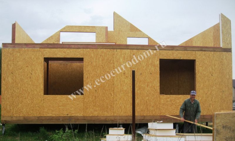 Дом из бетонных панелей: виды материалов и технология строительства