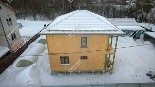 Дом в селе Никитское двухэтажный 161,5 м² из СИП панелей | фото, отзывы, цена