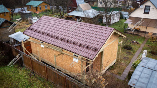 Дом в СНТ Труд и Отдых одноэтажный 49 м² из СИП панелей | фото, отзывы, цена