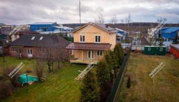 Дом в селе Дарна двухэтажный 167,1 м² из СИП панелей | фото, отзывы, цена