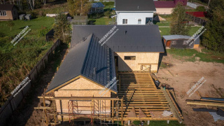 Дом в СНТ Земля 2.0 одноэтажный 209,8 м² из СИП панелей | фото, отзывы, цена