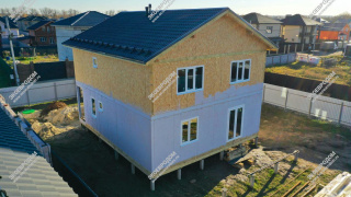 Дом в СНТ Форвард двухэтажный 189 м² из СИП панелей | фото, отзывы, цена