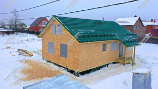 Дом в городе Егорьевске одноэтажный 111,7 м² из СИП панелей | фото, отзывы, цена
