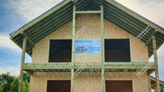 Дом в деревне Капшино двухэтажный 195,6 м² из СИП панелей | фото, отзывы, цена