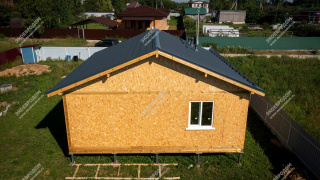 Дом в деревне Шепилово одноэтажный 81 м² из СИП панелей | фото, отзывы, цена