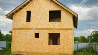 Дом в деревне Капшино двухэтажный 195,6 м² из СИП панелей | фото, отзывы, цена