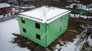 Дом в городе Ногинск двухэтажный 249,4 м² из СИП панелей | фото, отзывы, цена
