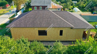 Дом в городе Талдом одноэтажный 156,1 м² из СИП панелей | фото, отзывы, цена