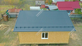 Дом в поселке Цюрупы одноэтажный 100,0 м² из СИП панелей | фото, отзывы, цена