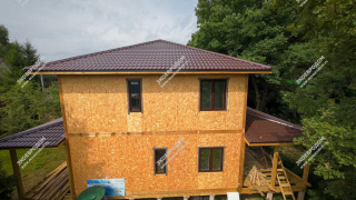 Дом в поселении Филимонковское двухэтажный 275,9 м² из СИП панелей | фото, отзывы, цена