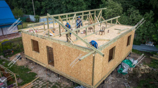 Дом в СНТ Дружба одноэтажный 100 м² из СИП панелей | фото, отзывы, цена