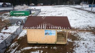 Дом в КП Еловый бор одноэтажный 37,5 м² из СИП панелей | фото, отзывы, цена