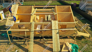 Дом в КП Дачная Практика одноэтажный 152,6 м² из СИП панелей | фото, отзывы, цена