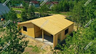 Дом в селе Филипповское одноэтажный 128,6 м² из СИП панелей | фото, отзывы, цена
