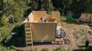 Дом в СНТ Энергия-1 одноэтажный 69,5 м² из СИП панелей | фото, отзывы, цена