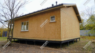 Дом в СНТ Кириловка одноэтажный 103,5 м² из СИП панелей | фото, отзывы, цена