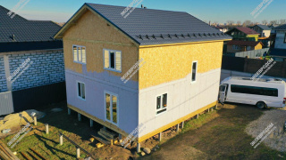 Дом в СНТ Форвард двухэтажный 189 м² из СИП панелей | фото, отзывы, цена
