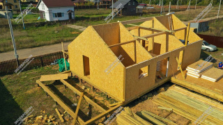 Дом в КП Дачная Практика одноэтажный 152,6 м² из СИП панелей | фото, отзывы, цена
