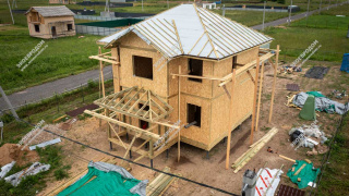 Дом в КП Зыковские дали двухэтажный 131,6 м² из СИП панелей | фото, отзывы, цена