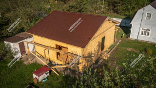 Дом в СНТ Боярское-2 одноэтажный 80 м² из СИП панелей | фото, отзывы, цена