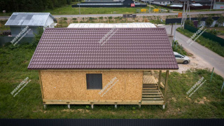 Дом в КП Шишкино одноэтажный 80,7 м² из СИП панелей | фото, отзывы, цена