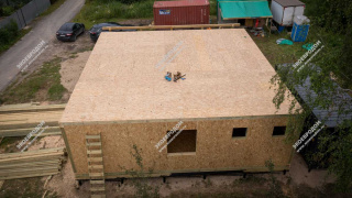 Дом в ТСН Колонтаево Клаб одноэтажный 100 м² из СИП панелей | фото, отзывы, цена