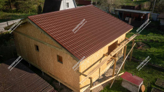 Дом в СНТ Боярское-2 одноэтажный 80 м² из СИП панелей | фото, отзывы, цена