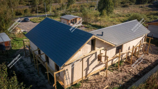 Дом в СНТ Земля 2.0 одноэтажный 209,8 м² из СИП панелей | фото, отзывы, цена