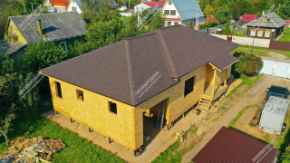 Дом в городе Талдом одноэтажный 156,1 м² из СИП панелей | фото, отзывы, цена