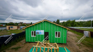 Дом в квартале 30390 одноэтажный 100 м² из СИП панелей | фото, отзывы, цена