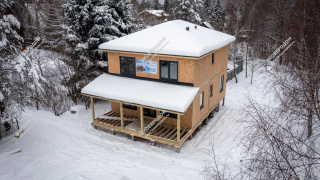 Дом в деревне Парамоново двухэтажный 183,1 м² из СИП панелей | фото, отзывы, цена