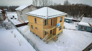 Дом в селе Никитское двухэтажный 161,5 м² из СИП панелей | фото, отзывы, цена