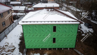 Дом в городе Ногинск двухэтажный 249,4 м² из СИП панелей | фото, отзывы, цена