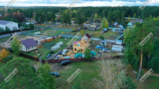 Дом в поселке Осаново-Дубовое одноэтажный с мансардным этажом 130,1 м² из СИП панелей | фото, отзывы, цена
