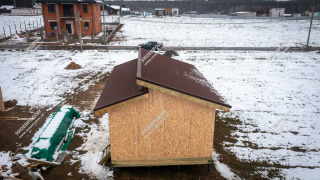 Дом в КП Еловый бор одноэтажный 37,5 м² из СИП панелей | фото, отзывы, цена