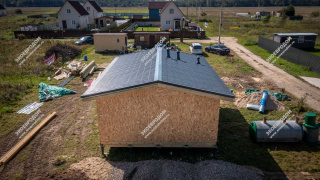 Дом в деревне Сенино одноэтажный 51 м² из СИП панелей | фото, отзывы, цена