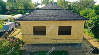 Дом в городе Талдом одноэтажный 156,1 м² из СИП панелей | фото, отзывы, цена