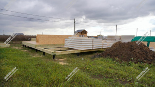 Дом в поселке Рыболово-2 одноэтажный с мансардным этажом 138,8 м² из СИП панелей | фото, отзывы, цена