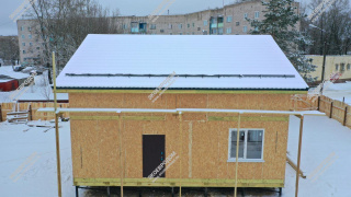 Дом в городе Осташков одноэтажный 190 м² из СИП панелей | фото, отзывы, цена