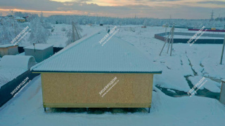 Дом в деревне Селиваниха одноэтажный 128.9 м² из СИП панелей | фото, отзывы, цена