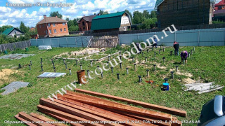 Фотографии строительства дома из СИП панелей в городском округе Кашира Московской области, деревня Горки из СИП панелей | фото, отзывы, цена