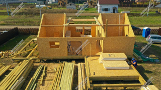 Дом в КП Дачная Практика одноэтажный 152,6 м² из СИП панелей | фото, отзывы, цена